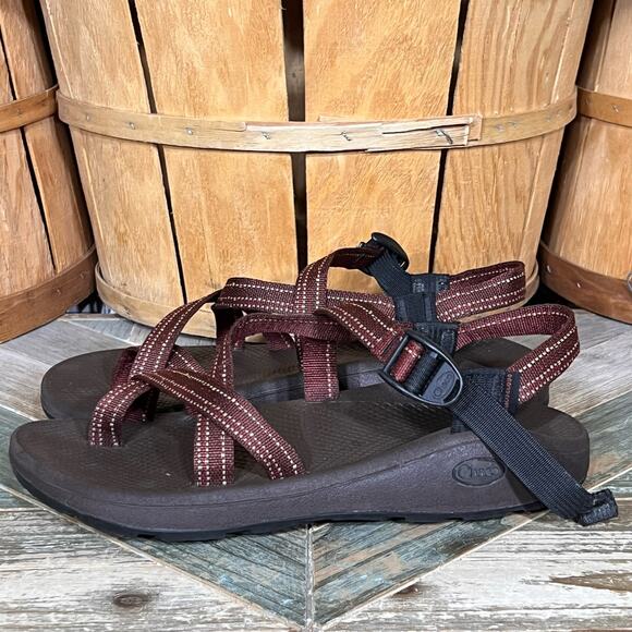 Chaco Z/Cloud 2 Seam Rust Water Friendly Comfort Hiking Sandals Mens Size 11 main image 8